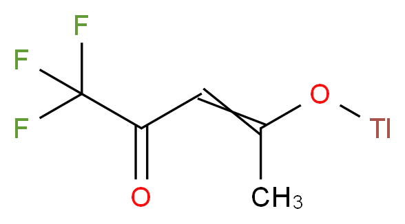 1,1,1-trifluoro-4-(thallanyloxy)pent-3-en-2-one_分子结构_CAS_54412-40-7