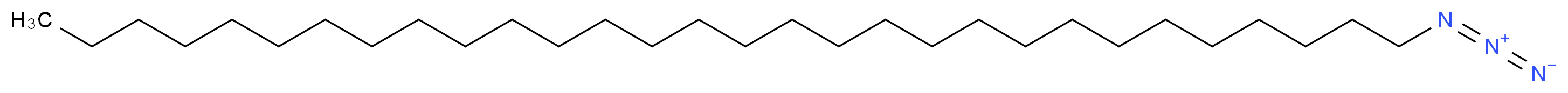 1-azidotriacontane_分子结构_CAS_1346603-49-3