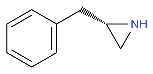 (S)-2-Benzylaziridine_分子结构_CAS_73058-30-7)
