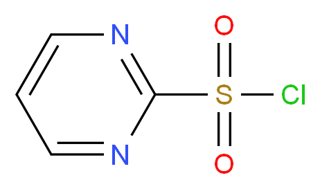 pyrimidine-2-sulfonyl chloride_分子结构_CAS_220548-03-8