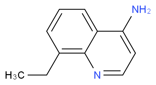 4-AMINO-8-ETHYLQUINOLINE_分子结构_CAS_948293-65-0)