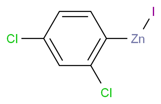 (2,4-dichlorophenyl)(iodo)zinc_分子结构_CAS_352530-42-8