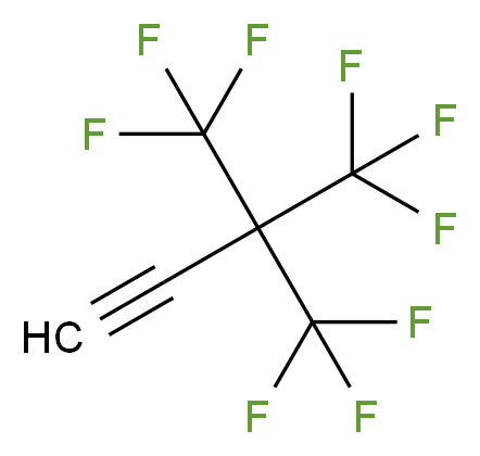 3-(Nonafluoro-tert-butyl)prop-1-yne_分子结构_CAS_14115-48-1)