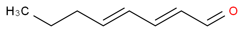 (2E,4E)-octa-2,4-dienal_分子结构_CAS_30361-28-5