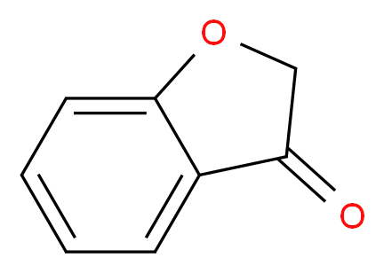 2,3-dihydro-1-benzofuran-3-one_分子结构_CAS_7169-34-8