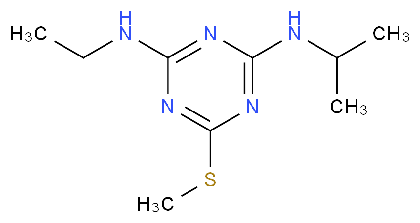 莠灭净_分子结构_CAS_834-12-8)