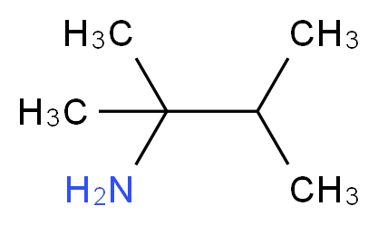 2,3-dimethylbutan-2-amine_分子结构_CAS_4358-75-2