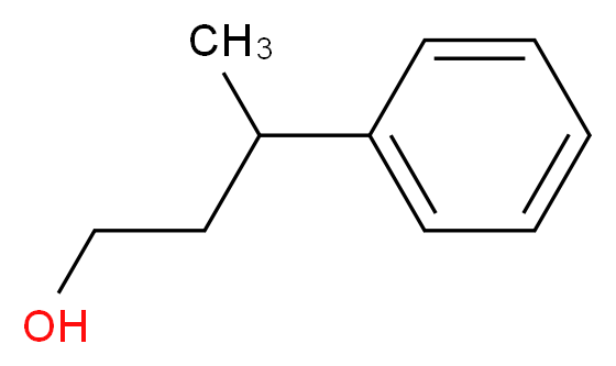 3-phenylbutan-1-ol_分子结构_CAS_2722-36-3