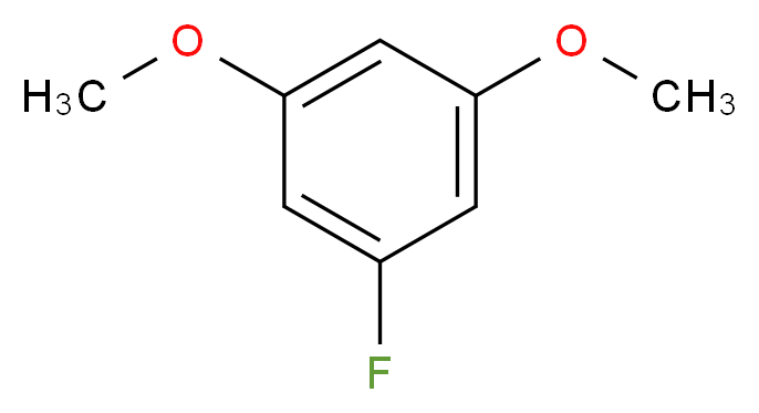 1,3-Dimethoxy-5-fluorobenzene_分子结构_CAS_)
