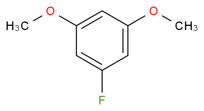 1-Fluoro-3,5-diMethoxybenzene_分子结构_CAS_52189-63-6)