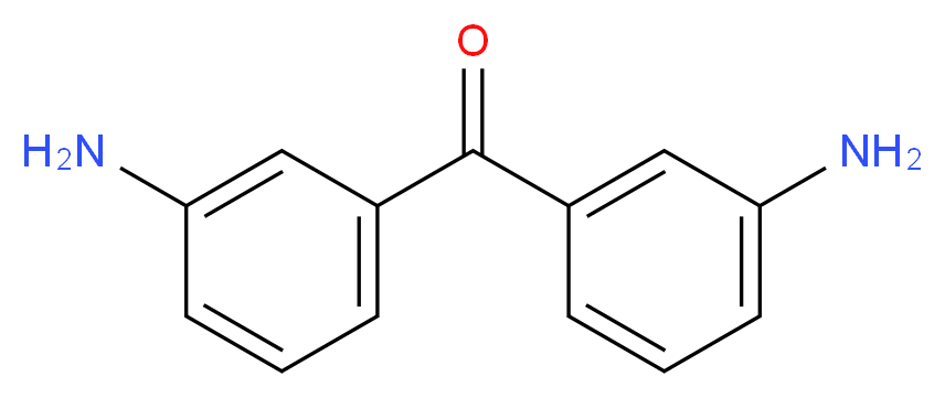 3,3'-DIAMINOBENZOPHENONE_分子结构_CAS_611-79-0)