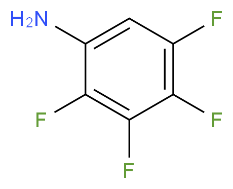 2,3,4,5-Tetrafluoroaniline 98%_分子结构_CAS_5580-80-3)