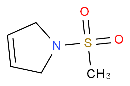 1-methanesulfonyl-2,5-dihydro-1H-pyrrole_分子结构_CAS_246540-50-1