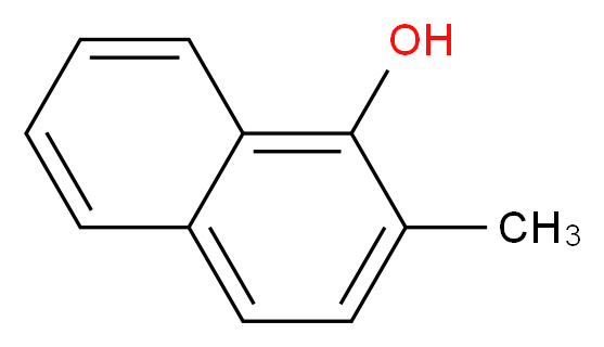 2-甲基-1-萘酚_分子结构_CAS_7469-77-4)