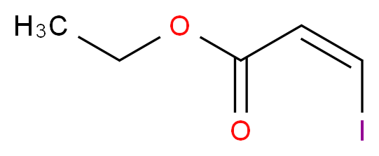 顺式-3-碘丙烯酸乙酯_分子结构_CAS_31930-36-6)