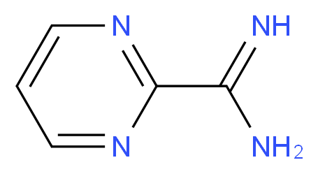 pyrimidine-2-carboximidamide_分子结构_CAS_138588-40-6