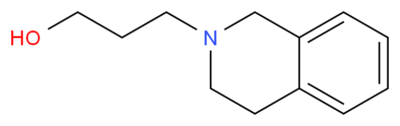 3-(3,4-Dihydroisoquinolin-2(1H)-yl)propan-1-ol_分子结构_CAS_86368-07-2)