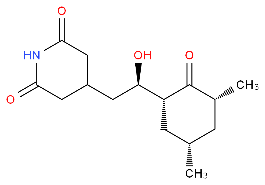 Isocycloheximide_分子结构_CAS_6746-42-5)