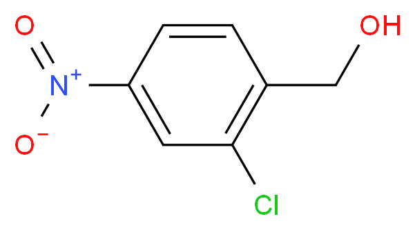 (2-chloro-4-nitrophenyl)methanol_分子结构_CAS_52301-88-9