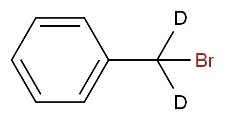[bromo(<sup>2</sup>H<sub>2</sub>)methyl]benzene_分子结构_CAS_51271-29-5