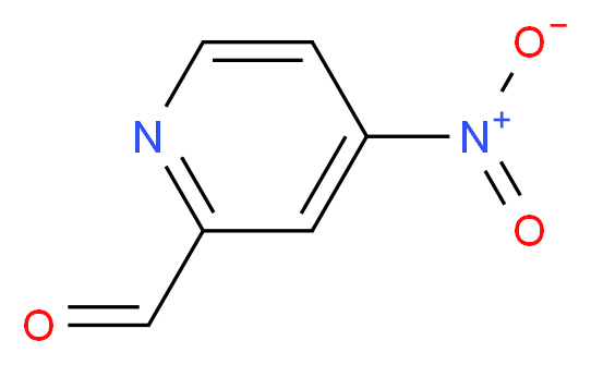 4-NITRO-PYRIDINE-2-CARBALDEHYDE_分子结构_CAS_108338-19-8)