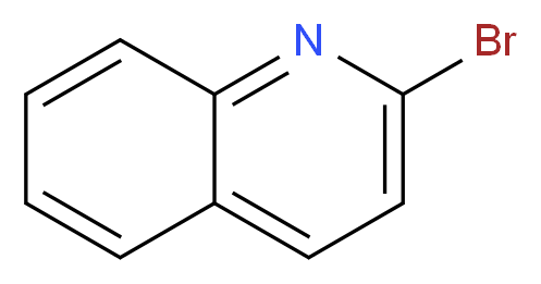 2-溴喹啉_分子结构_CAS_2005-43-8)