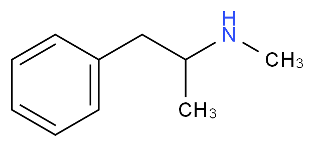 methyl(1-phenylpropan-2-yl)amine_分子结构_CAS_537-46-2