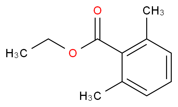 2,6-二甲基苯甲酸乙酯_分子结构_CAS_36596-67-5)