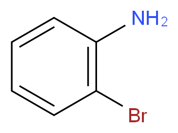 2-Bromoaniline_分子结构_CAS_615-36-1)