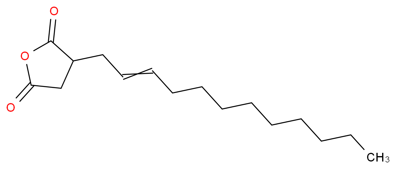 n-DODECENYLSUCCINIC ANHYDRIDE_分子结构_CAS_26544-38-7)