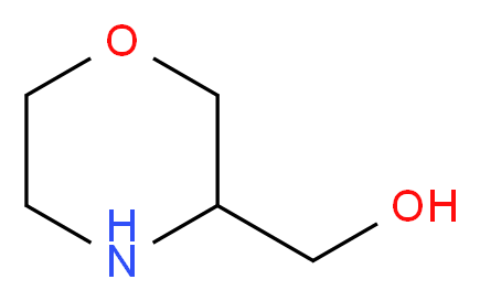 (3R)-Hydroxymethylmorpholine_分子结构_CAS_211053-49-5)