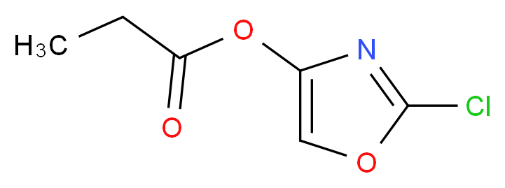 2-氯氧氮杂茂-4-羧酸乙酯_分子结构_CAS_46081-18-9)