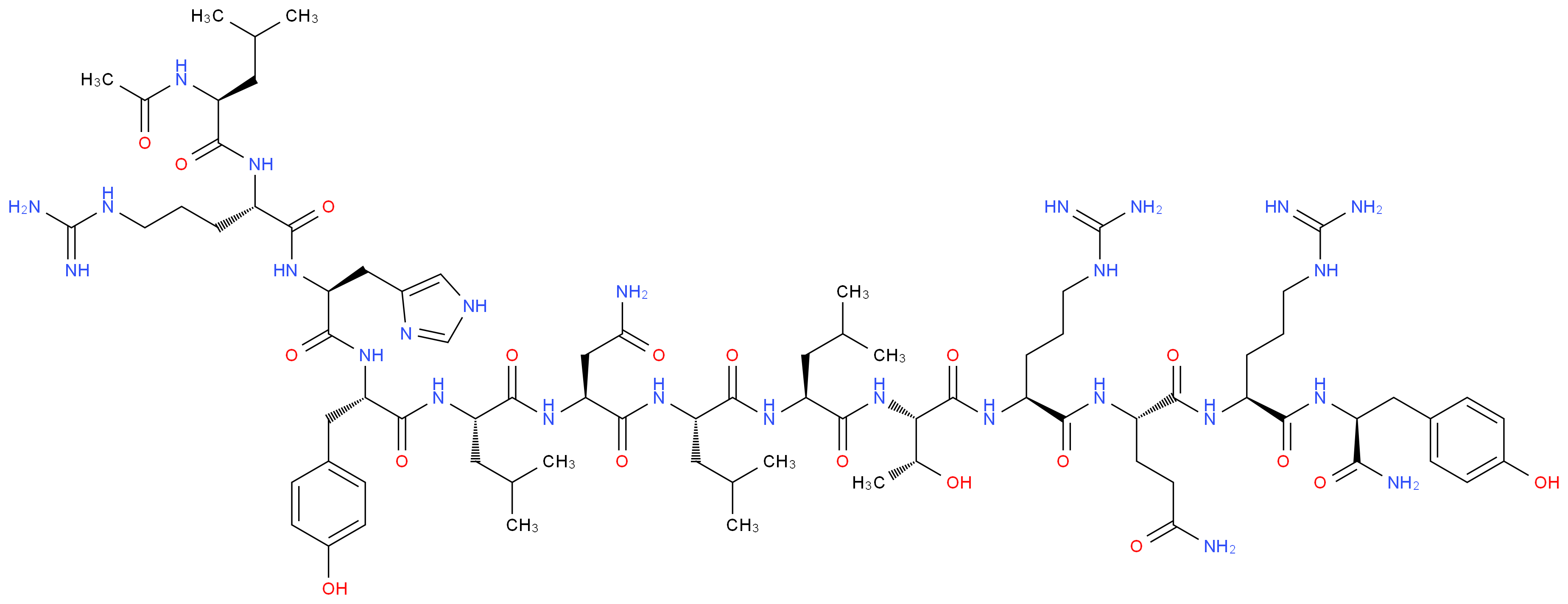 N-Acetyl-[Leu28, Leu31]-Neuropeptide Y Fragment 24-36_分子结构_CAS_)