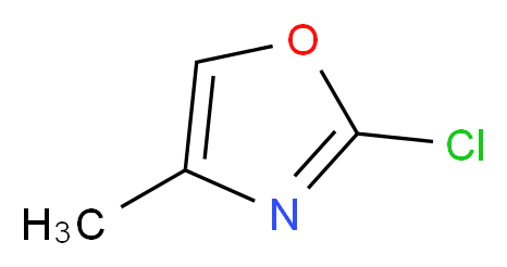 2-chloro-4-methyloxazole_分子结构_CAS_1060816-10-5)