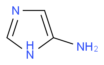 4-Aminoimidazole_分子结构_CAS_4919-03-3)