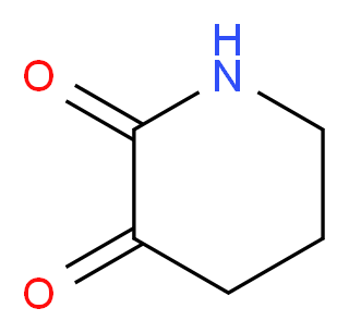 piperidine-2,3-dione_分子结构_CAS_41907-06-6