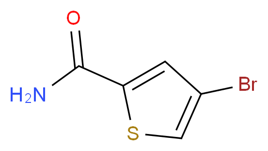 4-bromo-2-thiophenecarboxamide_分子结构_CAS_83933-17-9)