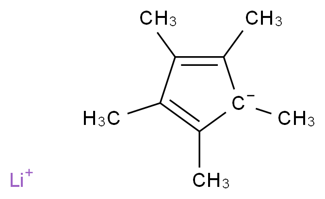 lithium(1+) ion pentamethylcyclopenta-2,4-dien-1-ide_分子结构_CAS_51905-34-1