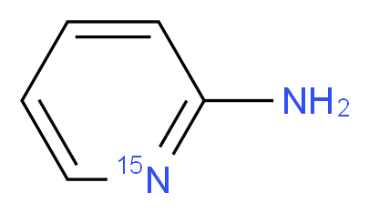 2-Aminopyridine-15N_分子结构_CAS_54267-60-6)
