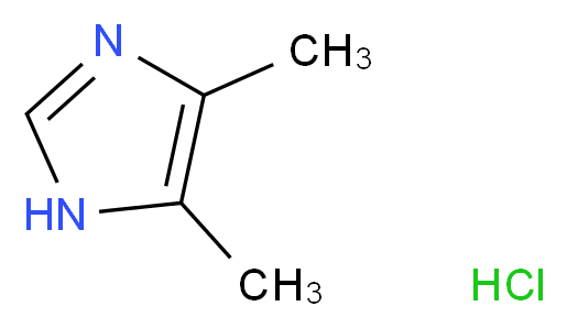 4,5-dimethyl-1H-imidazole hydrochloride_分子结构_CAS_)