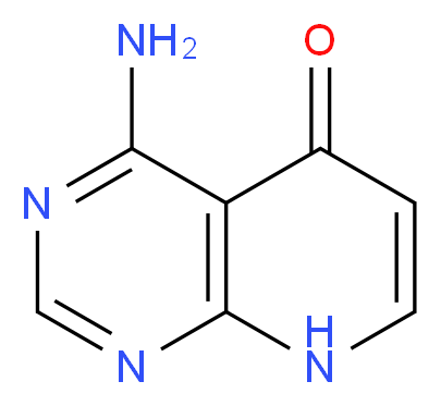 4-amino-5H,8H-pyrido[2,3-d]pyrimidin-5-one_分子结构_CAS_306960-30-5