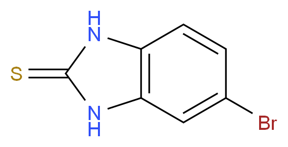 5-bromo-2,3-dihydro-1H-1,3-benzodiazole-2-thione_分子结构_CAS_68468-39-3