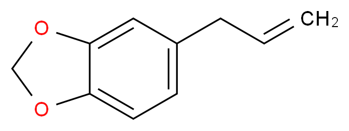 5-(prop-2-en-1-yl)-2H-1,3-benzodioxole_分子结构_CAS_94-59-7