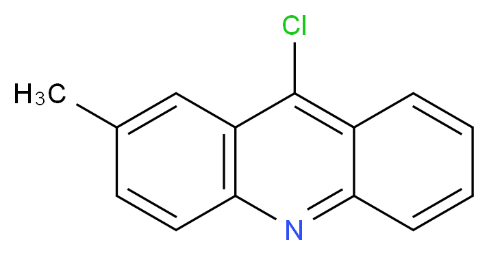 9-chloro-2-methylacridine_分子结构_CAS_16492-09-4