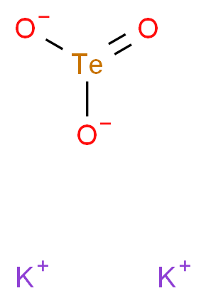 dipotassium tellurite_分子结构_CAS_7790-58-1