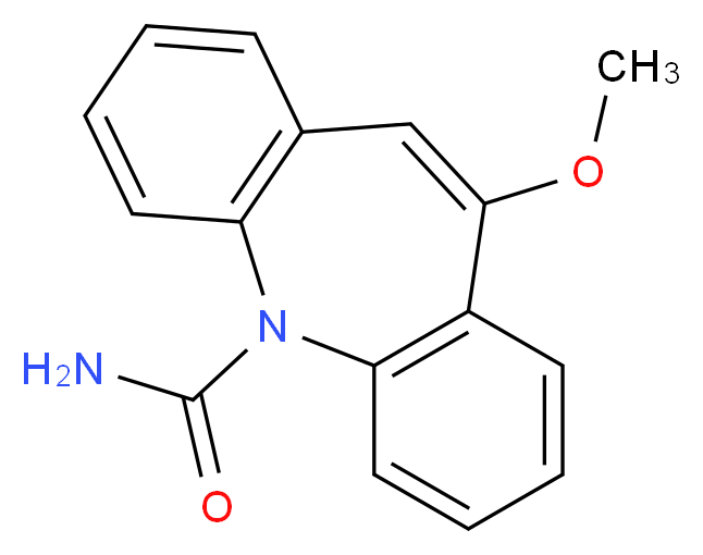 9-methoxy-2-azatricyclo[9.4.0.0<sup>3</sup>,<sup>8</sup>]pentadeca-1(11),3(8),4,6,9,12,14-heptaene-2-carboxamide_分子结构_CAS_28721-09-7