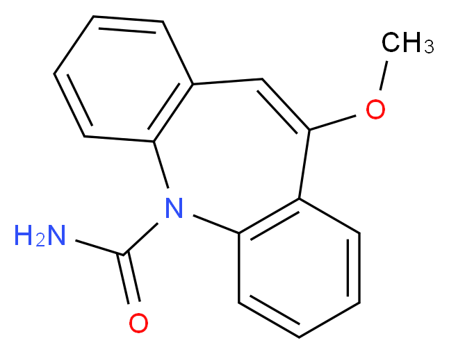 10-Methoxy Carbamazepine_分子结构_CAS_28721-09-7)