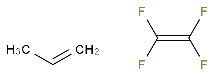 prop-1-ene; tetrafluoroethene_分子结构_CAS_27029-05-6