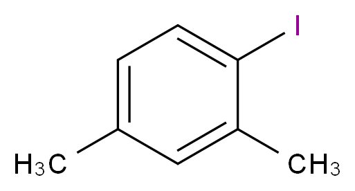 1-iodo-2,4-dimethylbenzene_分子结构_CAS_4214-28-2