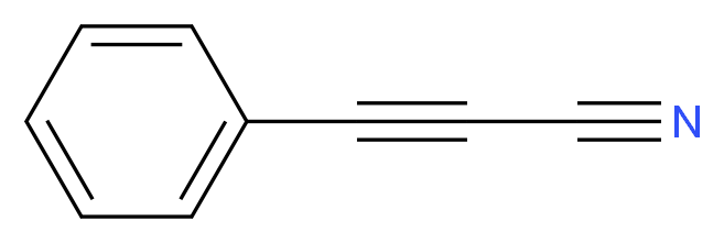 3-Phenylpropiolonitrile_分子结构_CAS_935-02-4)